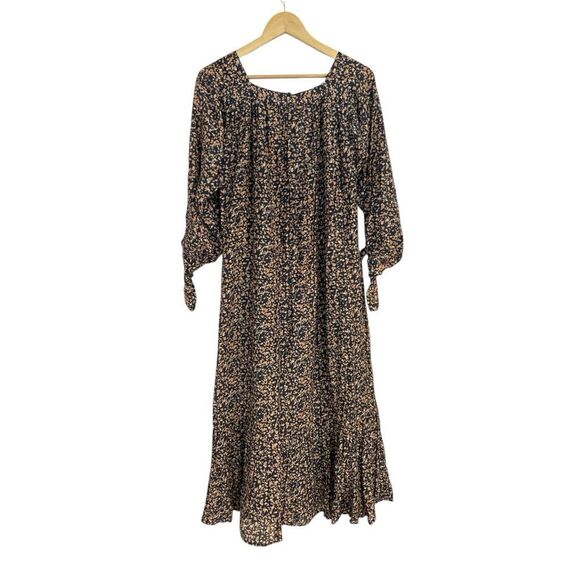 Mirth Pueblo Swing Maxi Dress in Bonfire, Size Small - Picture 12 of 14